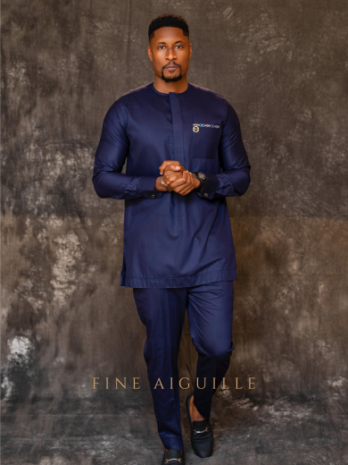 Kaftan Abdoulaye Fine Aiguille